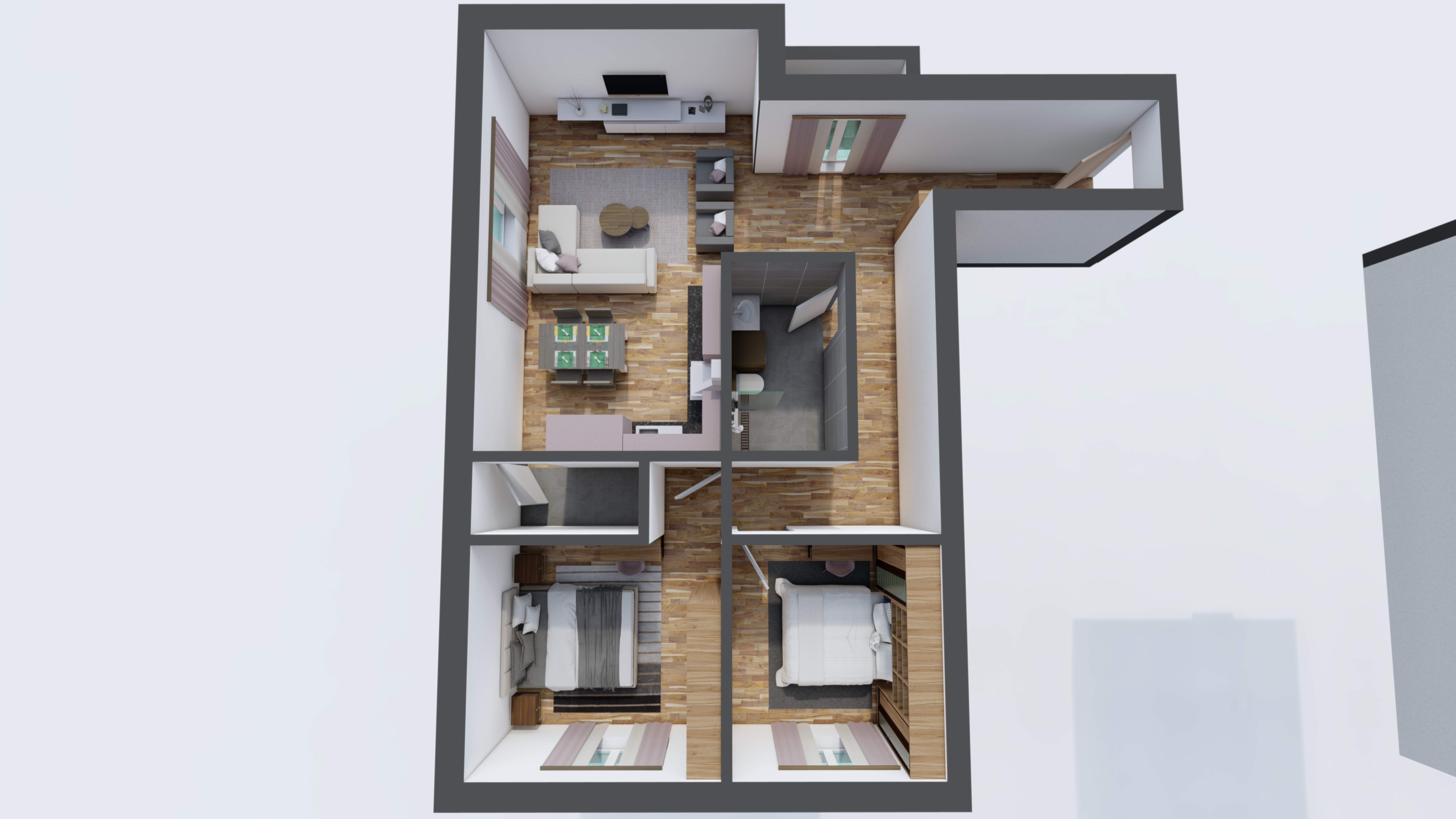 O2 - Bllok B/ Apartment 6